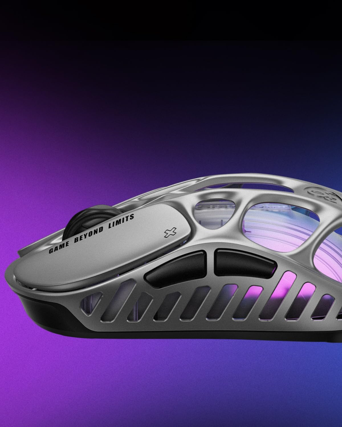GravaStar Mercury X Wireless Gaming Mouse - Interstellar Silver GravaStar Mercury X Wireless Gaming Mouse - Interstellar Silver